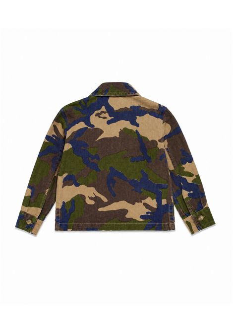Camicia con stampa U+E' BY MISS GRANT | UEM0911KCAMO
